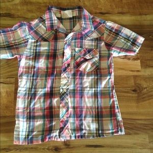 Pearl snap shirt, size 6